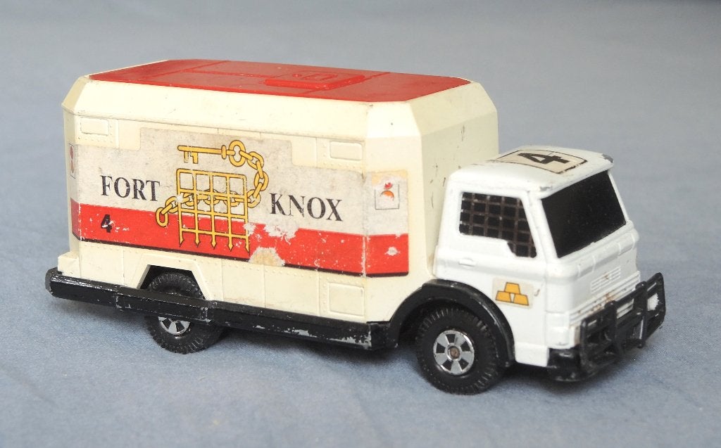 Matchbox K-19 - Security Truck / Geldtransportauto, Ophalen of Verzenden, Gebruikt, Bus of Vrachtwagen