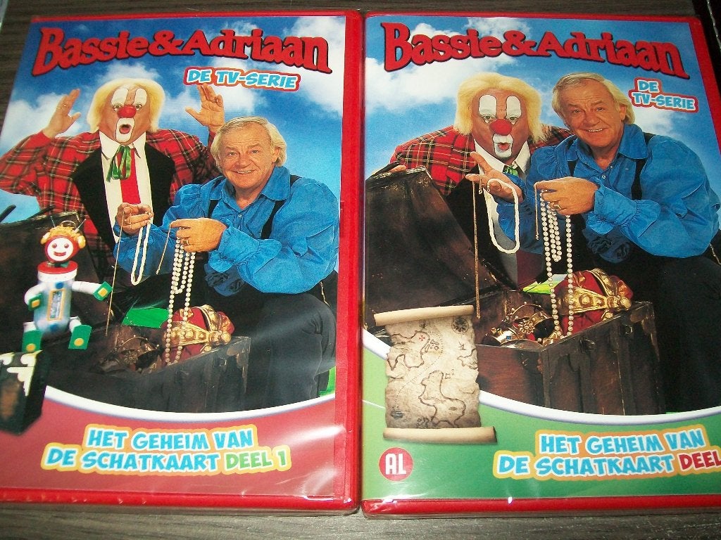 Bassie en Adriaan Geheim v/d Schatkaart deel 1 en 2 in seal , Avontuur, Verzenden, Alle leeftijden, Nieuw in verpakking