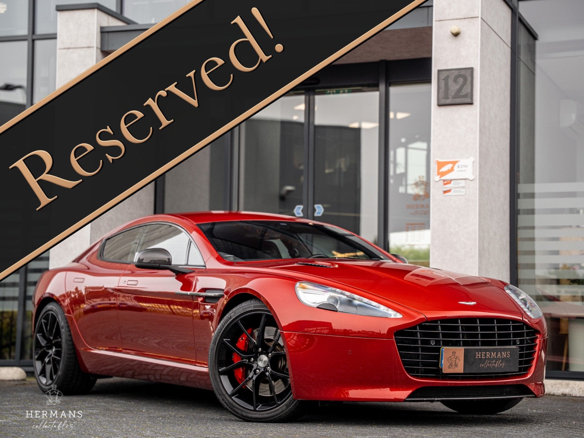 Aston Martin Rapide 6.0 V12 S / B&O BeoSound / Carbon / Came, Auto's, Achterwielaandrijving, Gebruikt, 4 stoelen, 120 €/maand