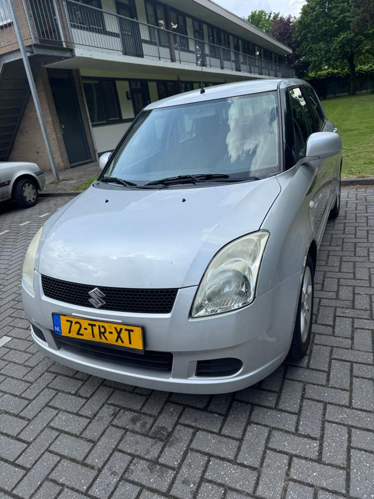 Suzuki Swift 1.3 2007 Grijs, Voorwielaandrijving, 40 €/maand, 965 kg, 400 kg