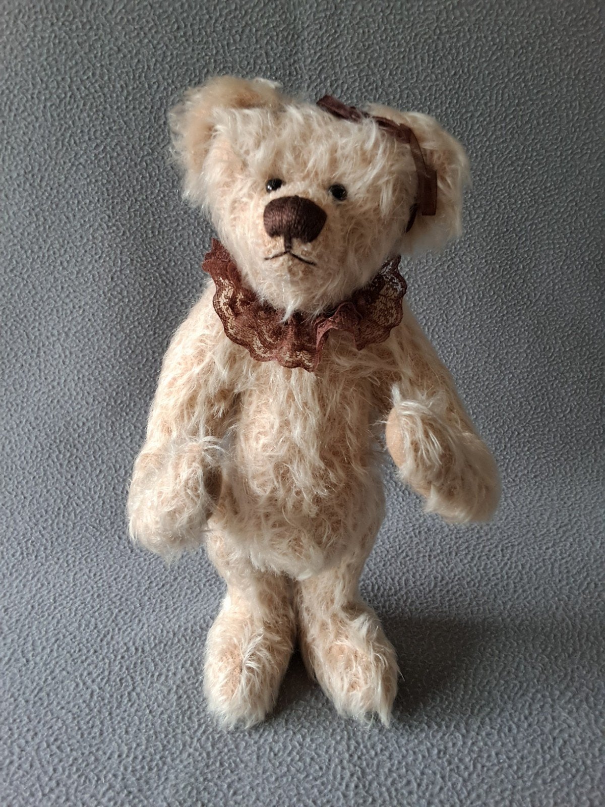 Mohair beer, Verzamelen, Beren en Cherished Teddies, Ophalen of Verzenden, Stoffen beer, Overige merken