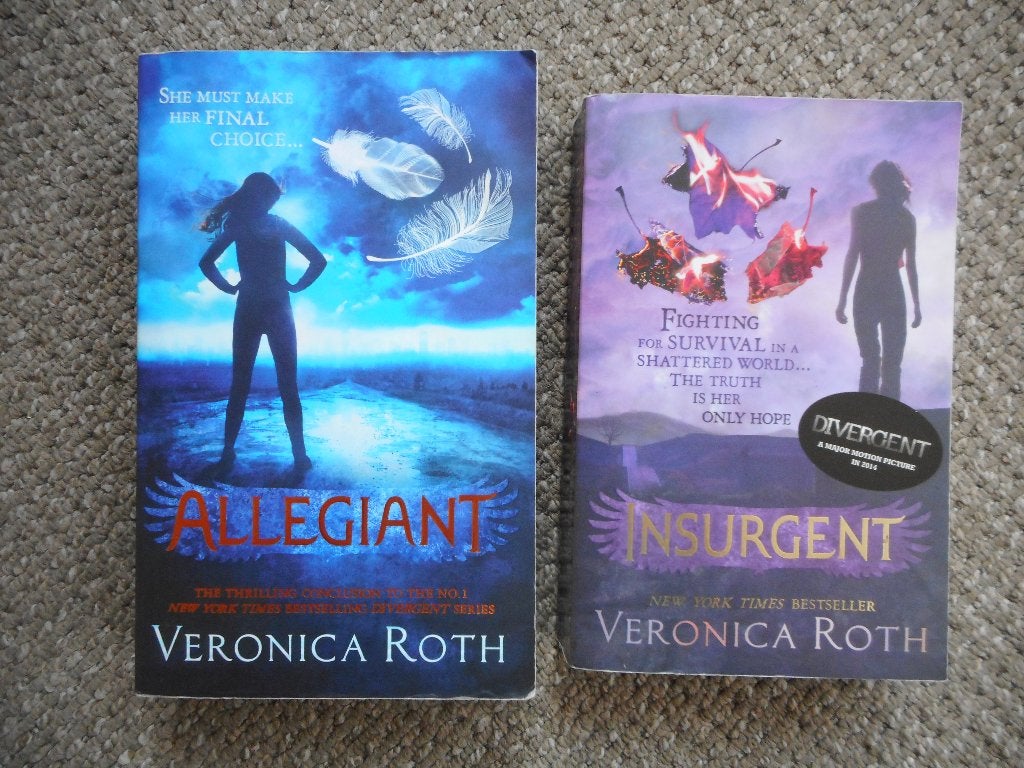 Veronica Roth:Allegiant + Insurgent, Ophalen of Verzenden, Gelezen