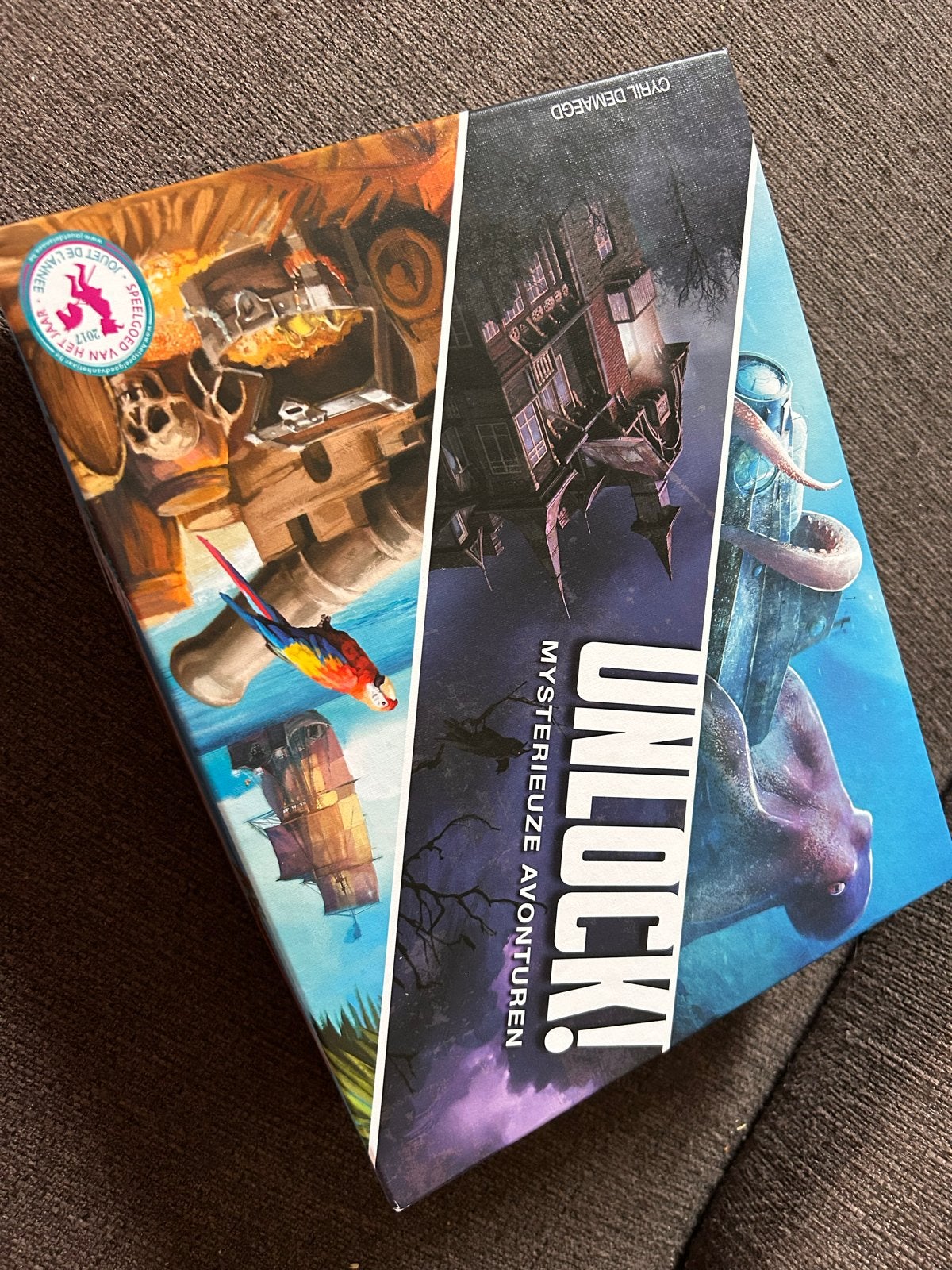 Unlock! Mysterieuze Avonturen - escape room bordspel, Hobby en Vrije tijd, Gezelschapsspellen | Bordspellen, Ophalen of Verzenden