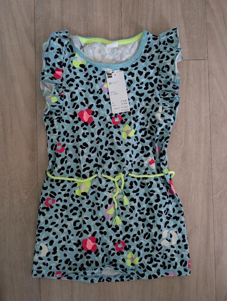 Zomerjurkje HEMA - Maat 98/104 - NIEUW, Kinderen en Baby's, Kinderkleding | Maat 98, Meisje, Nieuw, Ophalen of Verzenden, Jurk of Rok