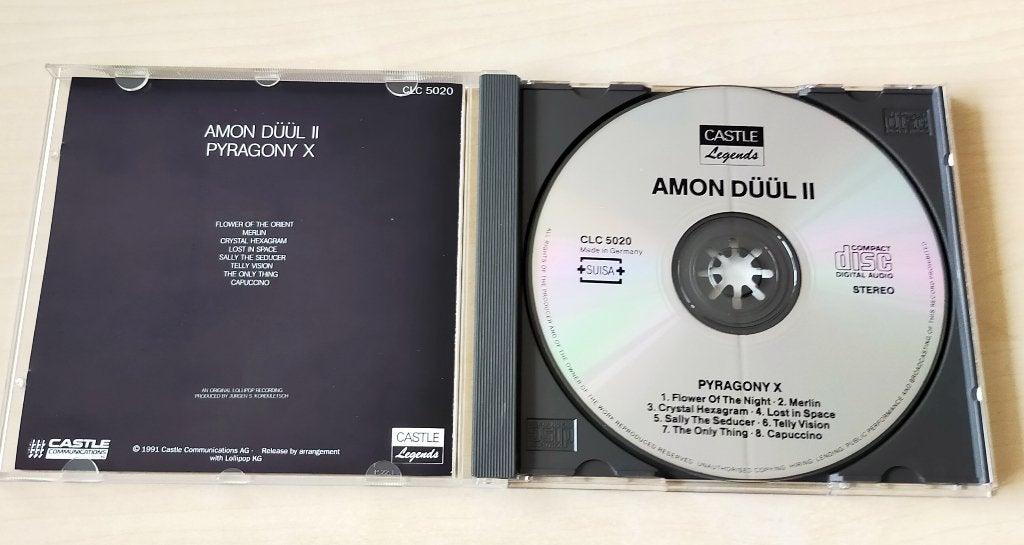 Amon Duul II - Pyragony X CD 1976/1991, Ophalen of Verzenden, Gebruikt, Progressive
