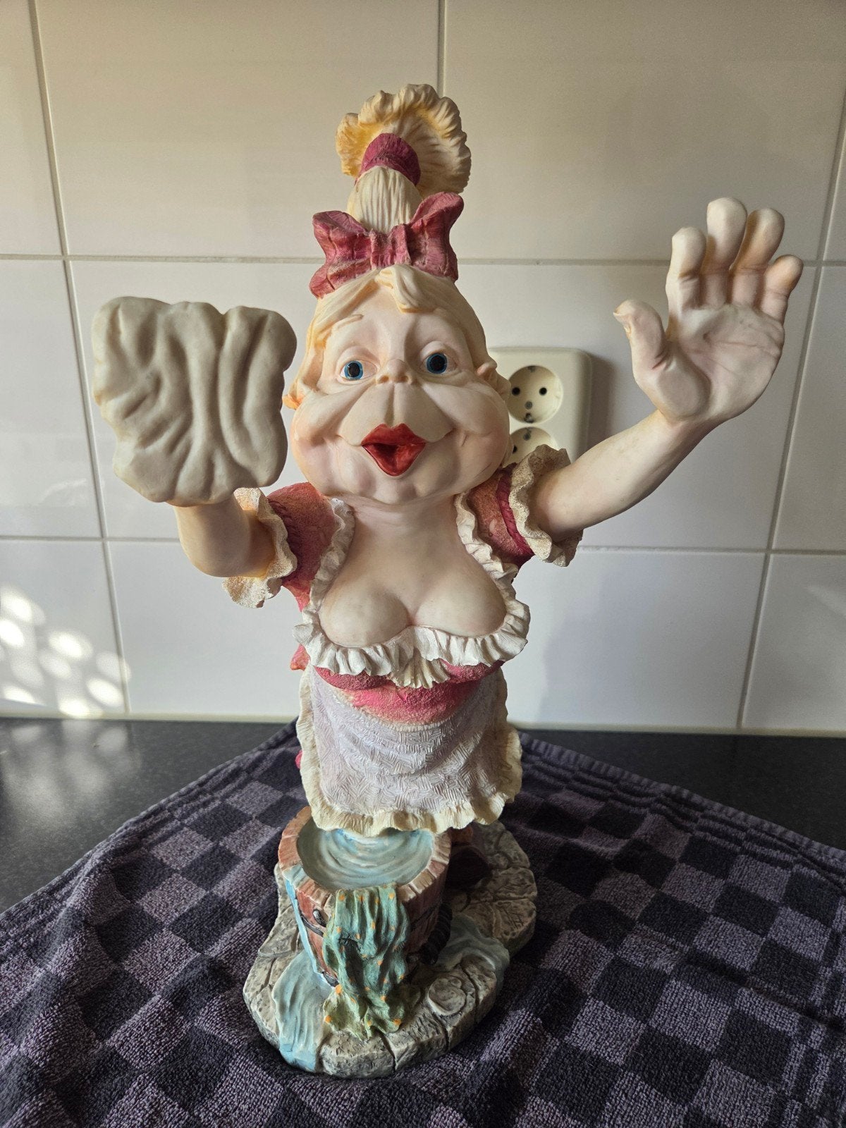 Laaf ramenlapper, Verzamelen, Ophalen of Verzenden, Zo goed als nieuw, Beeldje of Poppetje