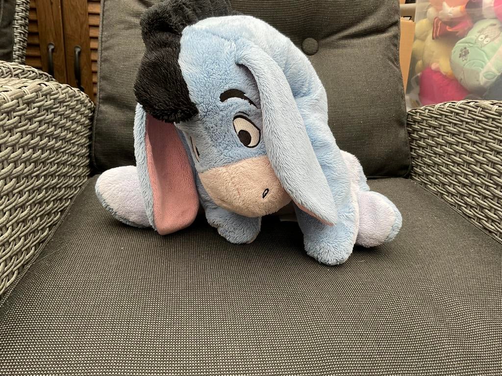 Nieuwe zgan Disney Eeyore Ieoor knuffel ca 35cm, Verzamelen, Ophalen, Winnie de Poeh of vrienden, Nieuw, Knuffel
