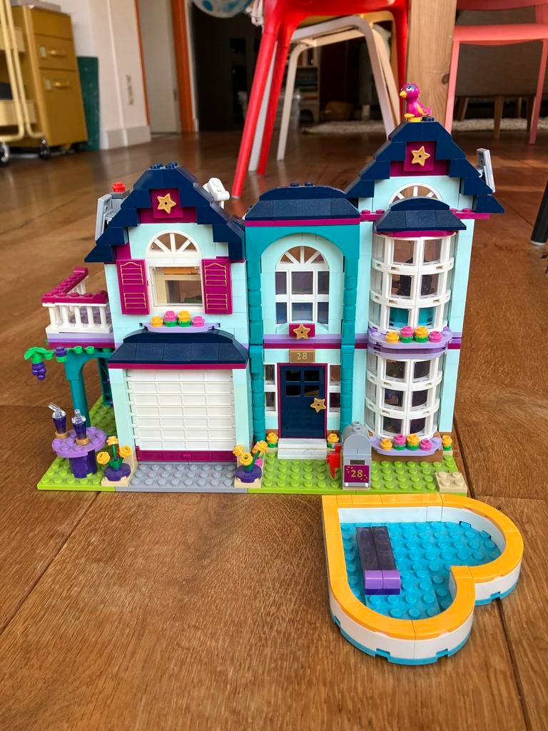 Lego Friends 41449 Andrea’s Familiehuis, Kinderen en Baby's, Speelgoed | Duplo en Lego, Inclusief minifiguren, Gebruikt, Lego