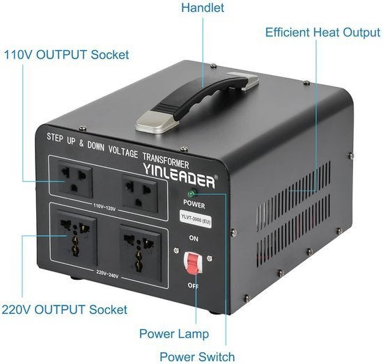 Spanningsomvormer – Omvormer – Voltage Converter, Hobby en Vrije tijd, Corvance B.V., Verzenden, Nieuw, Corvancebol@gmail.com