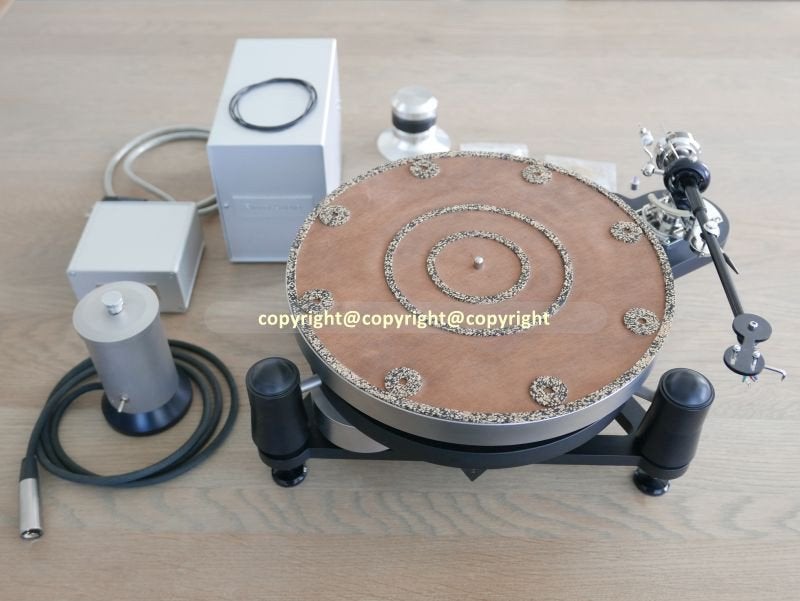 Pluto Audio 12A + 5A Titanium Goldwire + Puck + Mat., Ophalen, Gebruikt, Overige merken