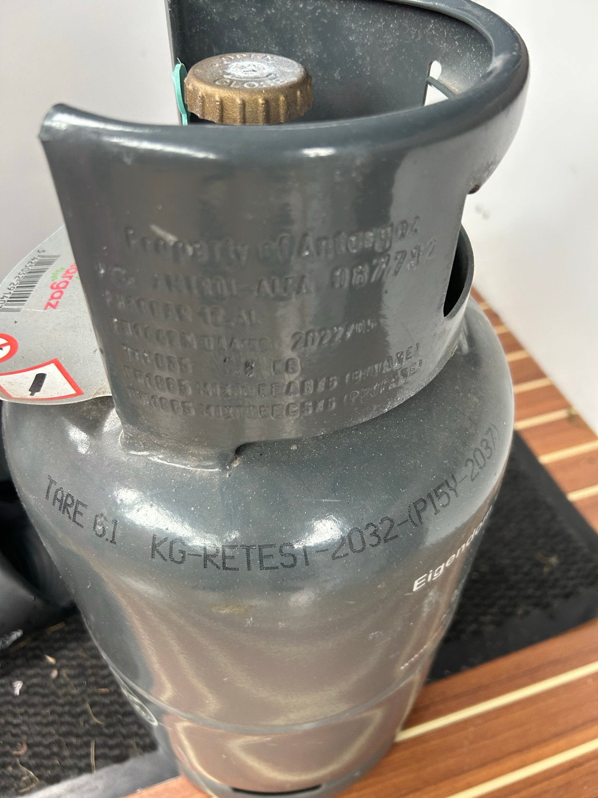 Antargaz propaan gasfles 5 kg, Ophalen, Nieuw