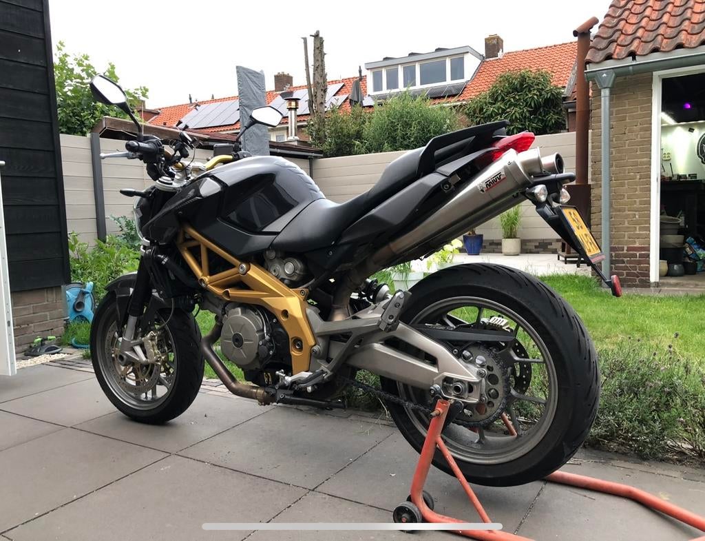 MIVV XCONE uitlaat voor Aprilia Shiver 750, Ophalen of Verzenden, Gebruikt