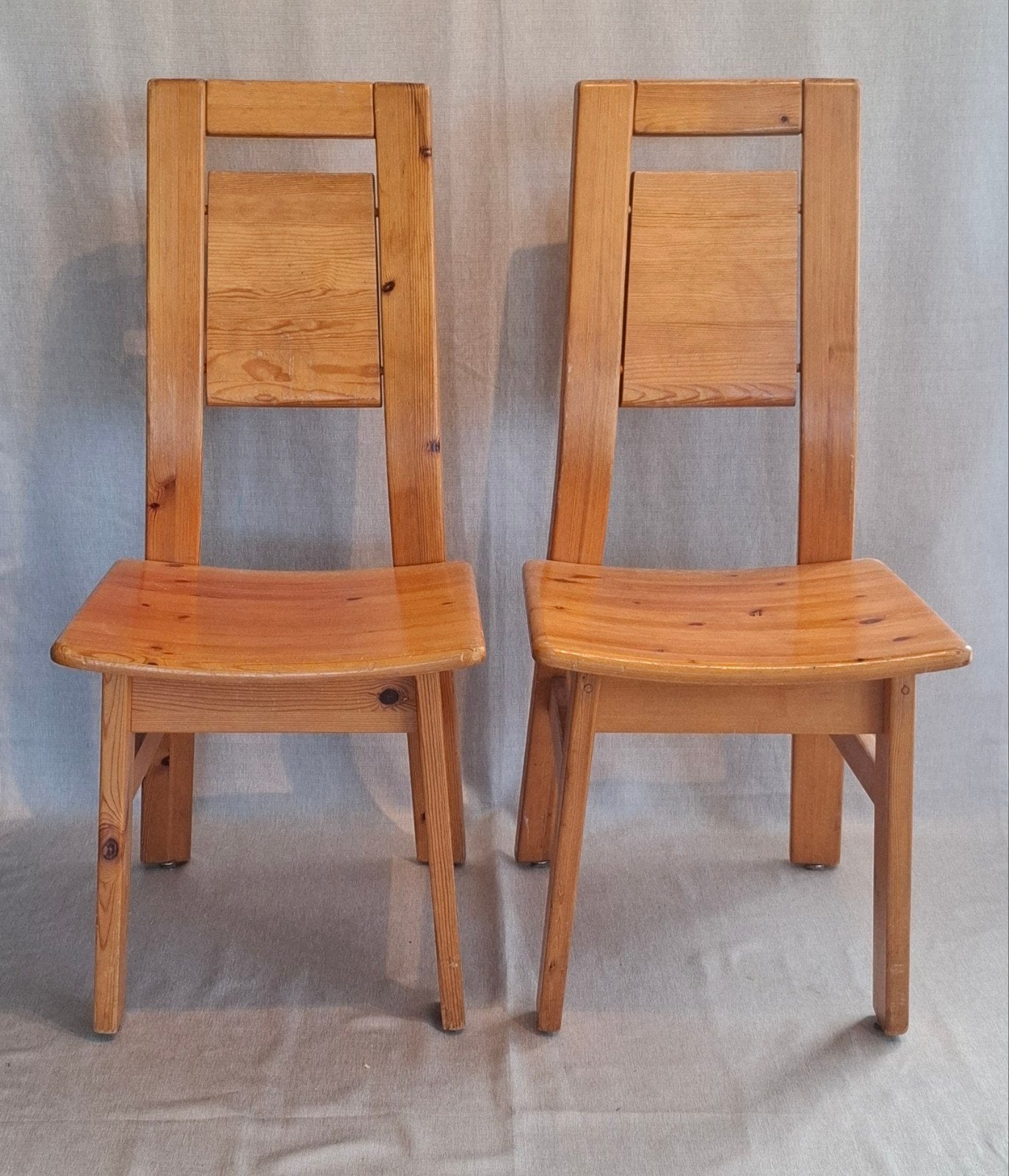 Vintage Ilmari Tapiovaara Stoelen (2x), Ophalen, Gebruikt, Bruin