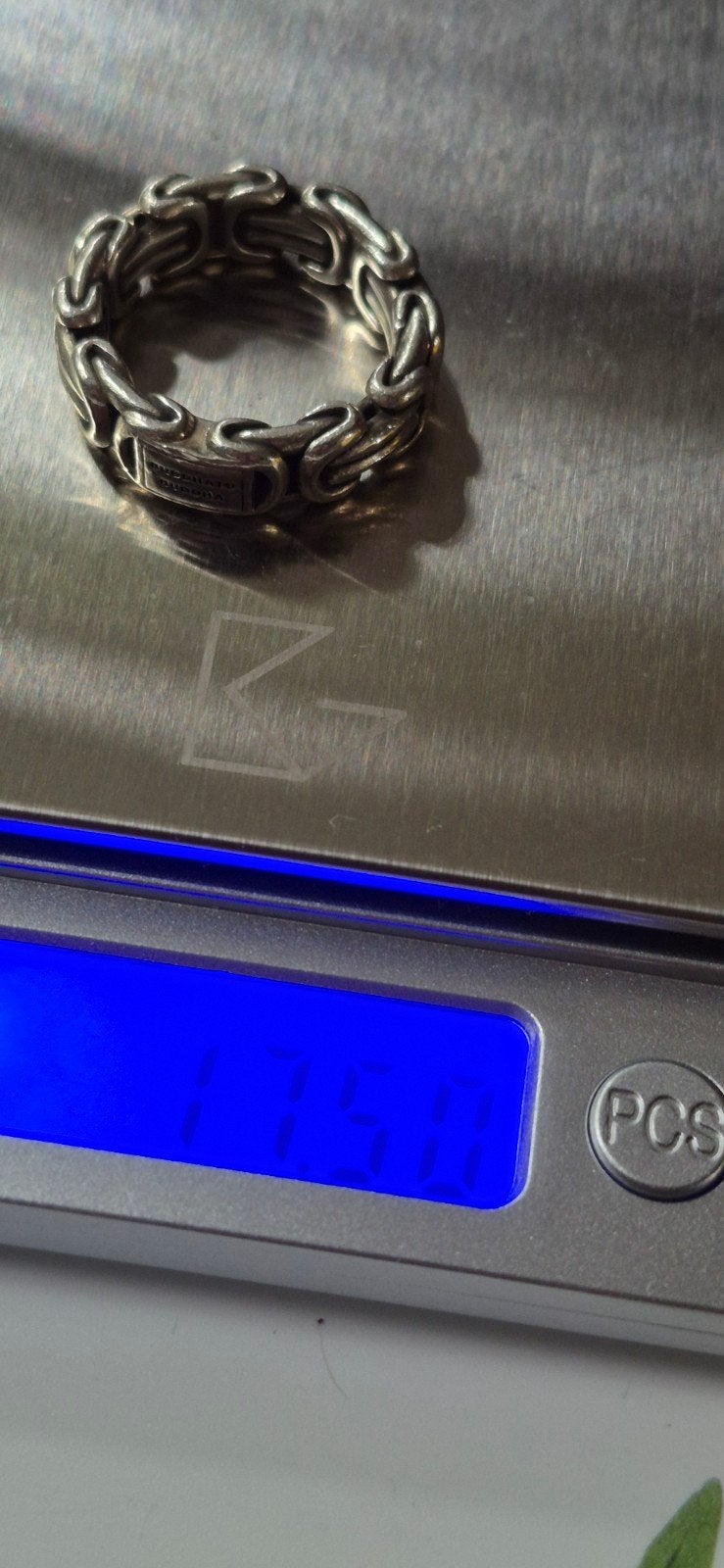 BTB RING 17.52 GRAM ZILVER, Ophalen of Verzenden, 17 tot 18, Dame of Heer, Zilver