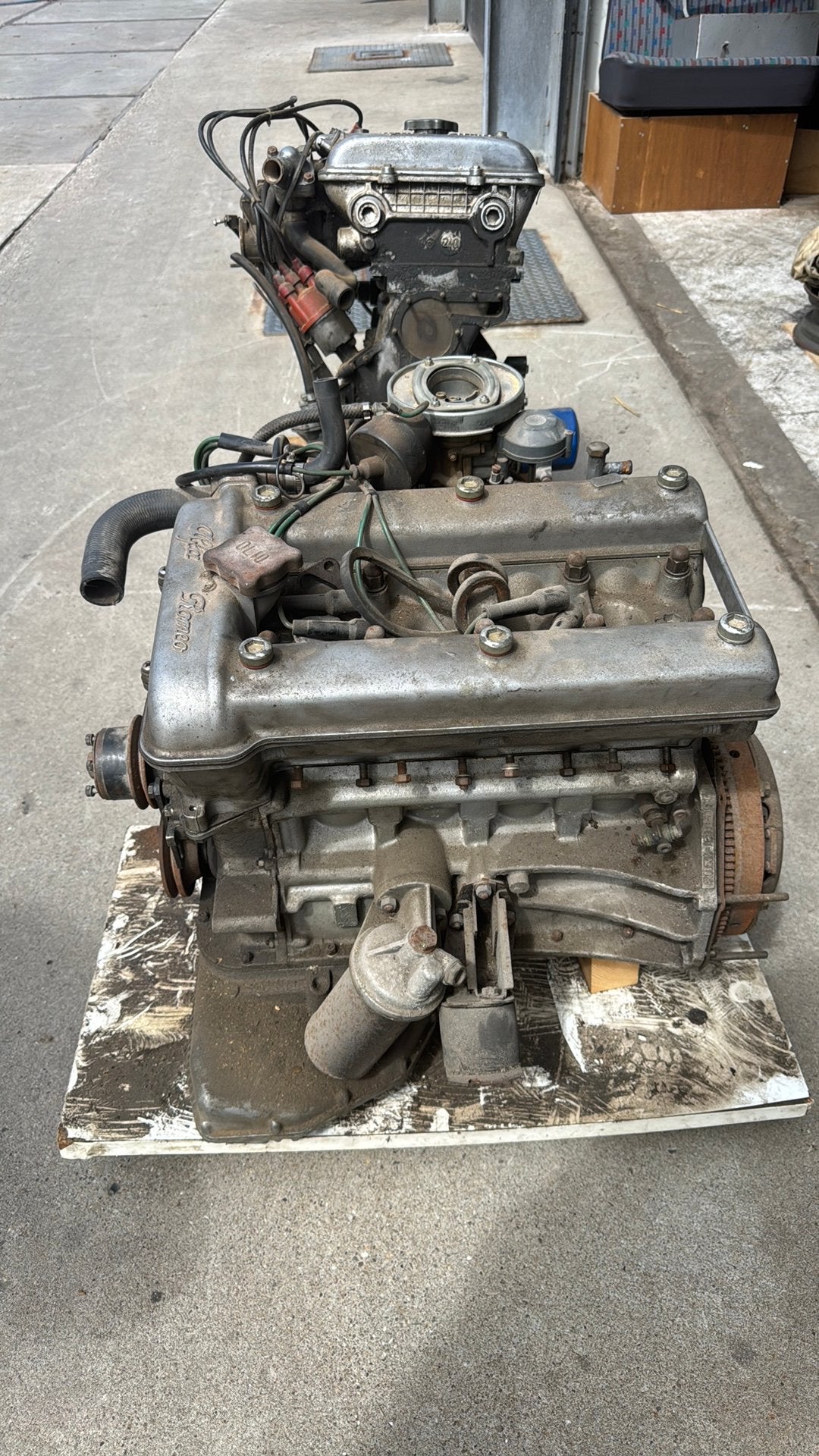 Moterblok alfa romeo 1300 giulia, Ophalen, Alfa Romeo