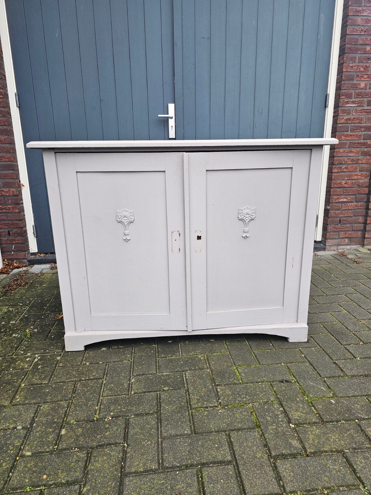 gratis massief houten commode dressoir halkast, Huis en Inrichting, Ophalen of Verzenden