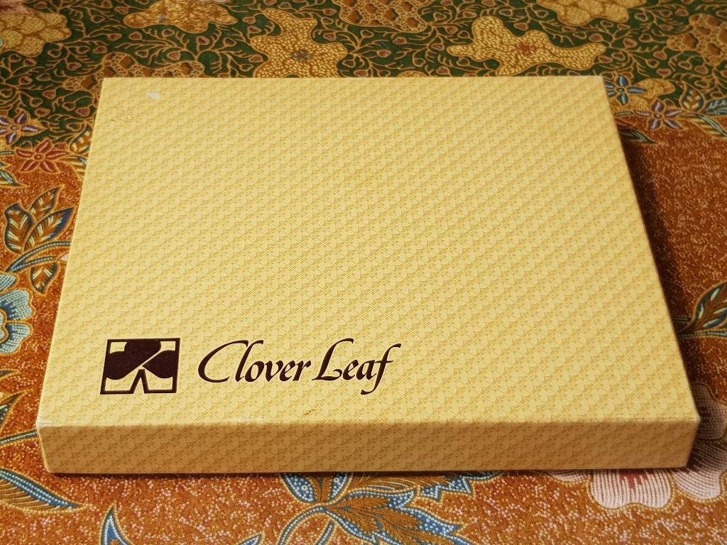 Zes mooie oude Clover Leaf placemats uit Engeland in de doos, Ophalen of Verzenden