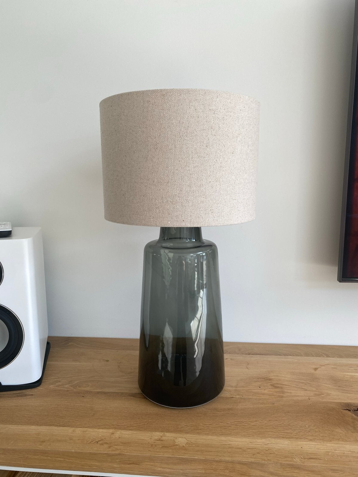 Moderne stoffen kap kleur beige, Gebruikt, Ophalen of Verzenden, Met kap, Grijs