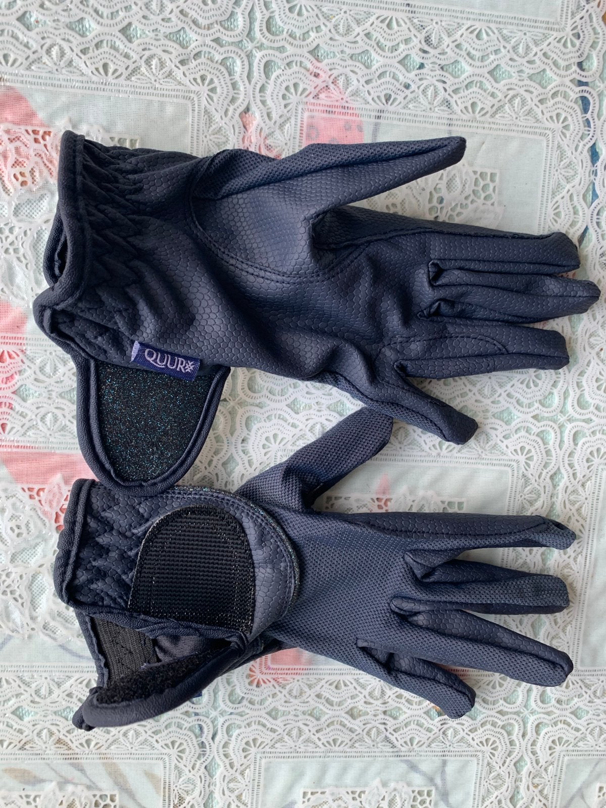 Paardrijhandschoenen QUUR_ maat XXS, Ophalen of Verzenden, Zo goed als nieuw, Bovenkleding