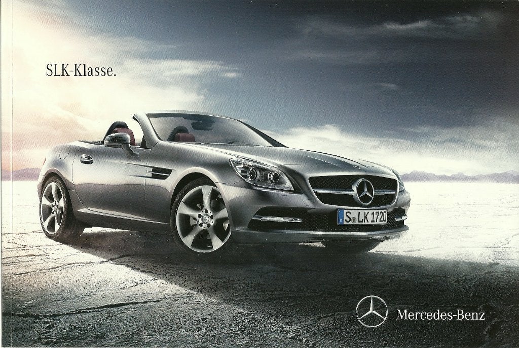 Mercedes SLK Cabriolet folder, Ophalen of Verzenden, Zo goed als nieuw, Mercedes
