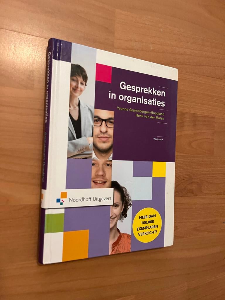 Gesprekken in organisaties - Yvonne Gramsbergen-Hoogland, Boeken, Studieboeken en Cursussen, Ophalen of Verzenden, Gamma, Zo goed als nieuw