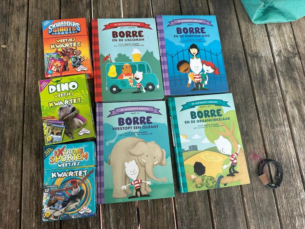 Borre boeken en kwartetspellen, Boeken, Ophalen of Verzenden, Zo goed als nieuw, Fictie algemeen