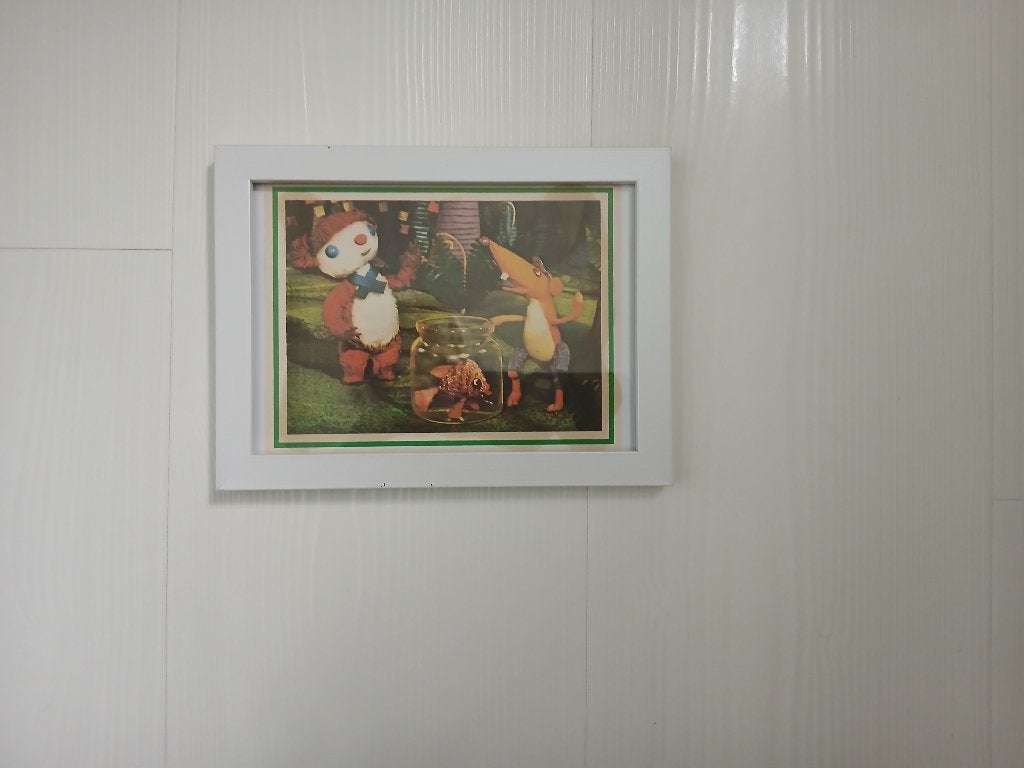 vintage ingelijst prentje Colargol, Meerkleurig, Overige materialen, Overige stijlen, Ophalen of Verzenden