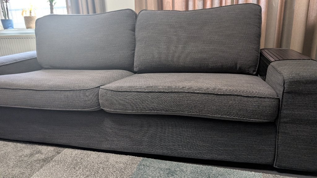 Gratis: IKEA Kivik 2+3 zits bankstel, Ophalen, Hout, Gebruikt, 75 tot 100 cm