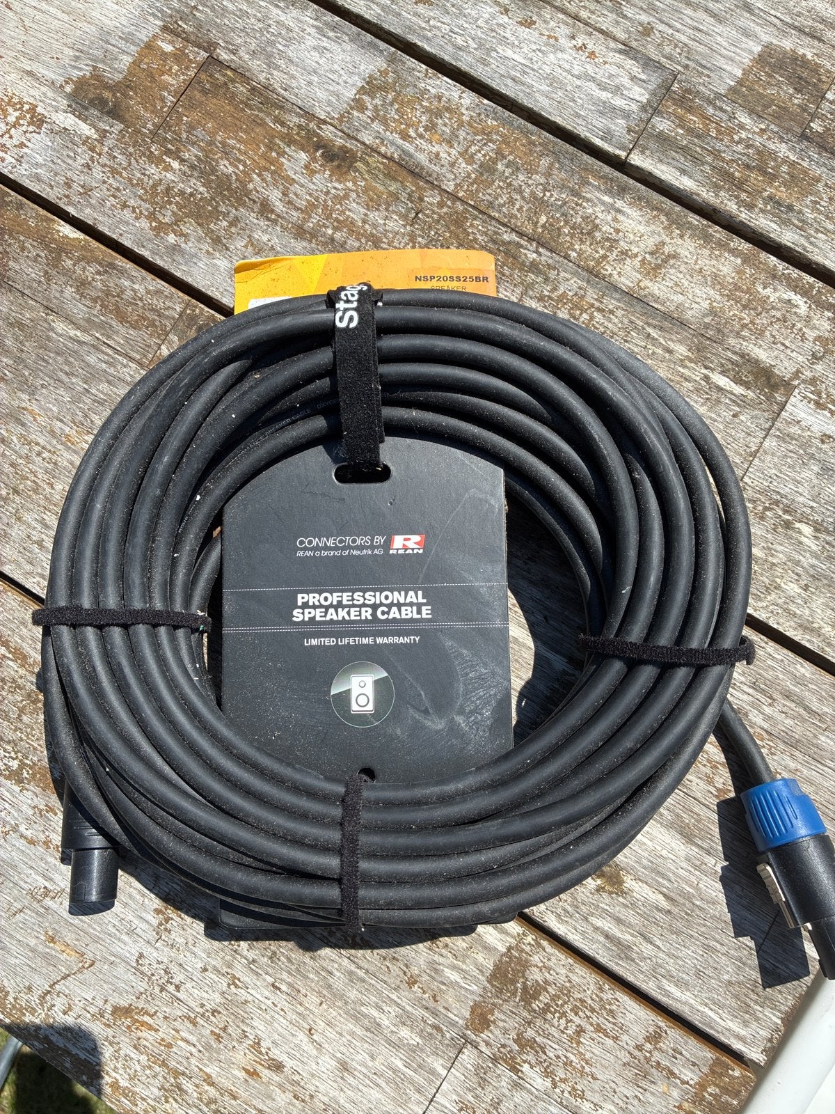 Professionele Luidsprekerkabel - 20m, Ophalen, Nieuw, 10 meter of meer, Luidsprekerkabel