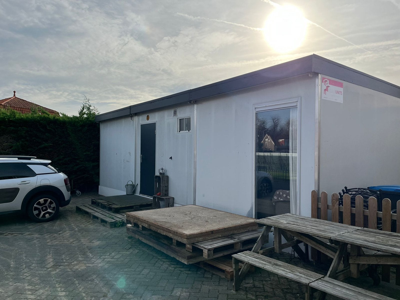 Woonunit 54 m3, Ophalen, Gebruikt