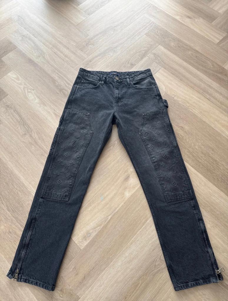 Louis vuitton jeans, Ophalen of Verzenden, Zo goed als nieuw, Maat 48/50 (M), Zwart