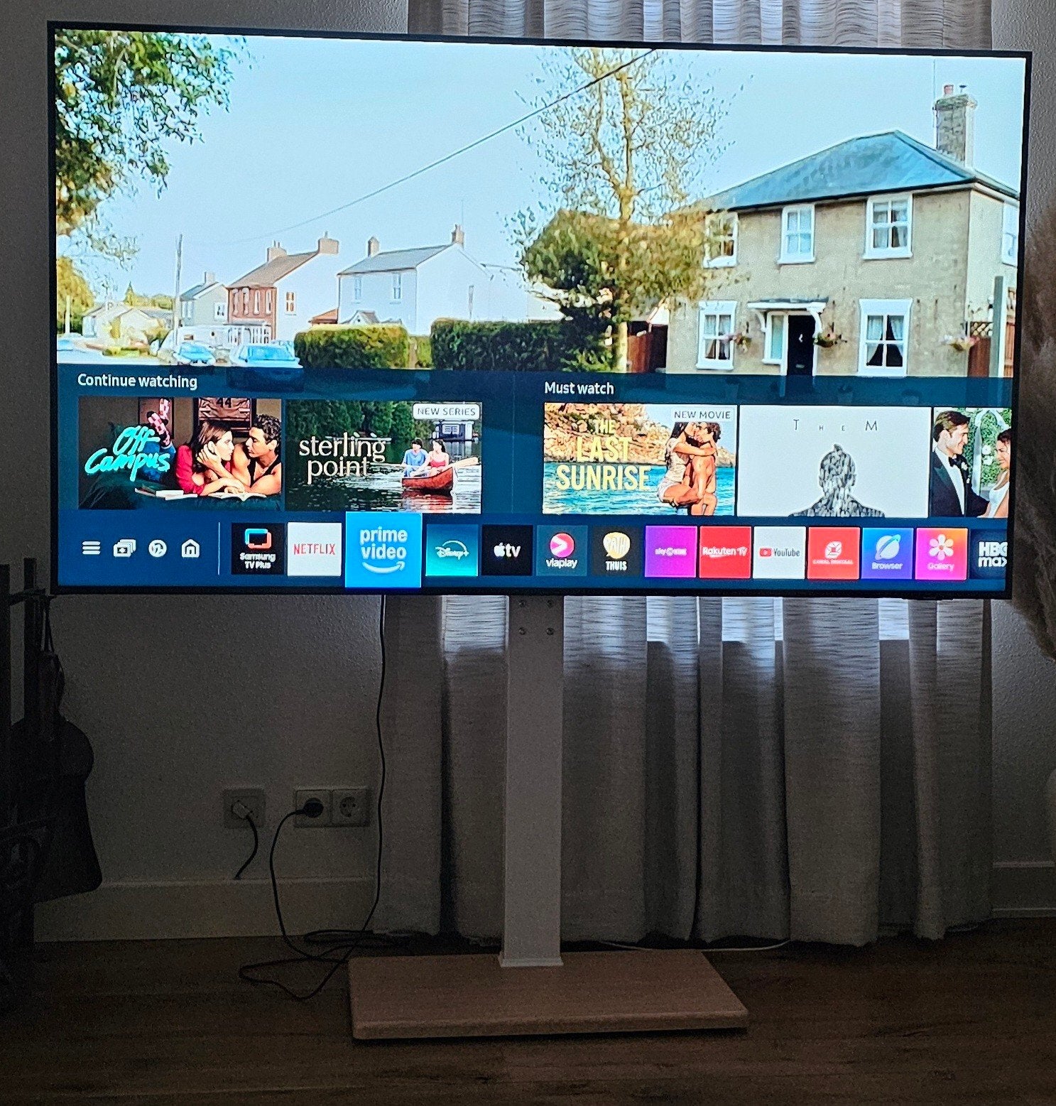Samsung QLED Smart TV 4K UHD - 100 cm of meer, Ophalen, QLED, 50 Hz, Zo goed als nieuw