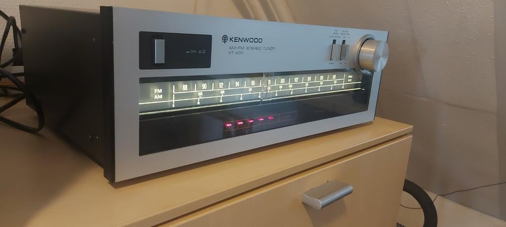 Kenwood KT 40 tuner (top geluid), Ophalen, Zo goed als nieuw, Analoog