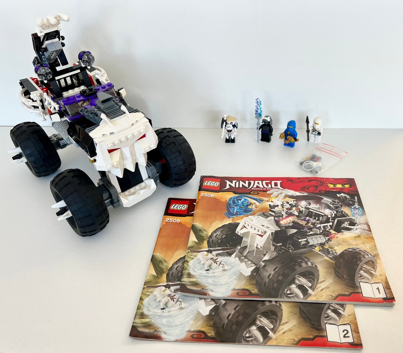 Lego Ninjago 2506 Skull Truck, Ophalen of Verzenden, Zo goed als nieuw