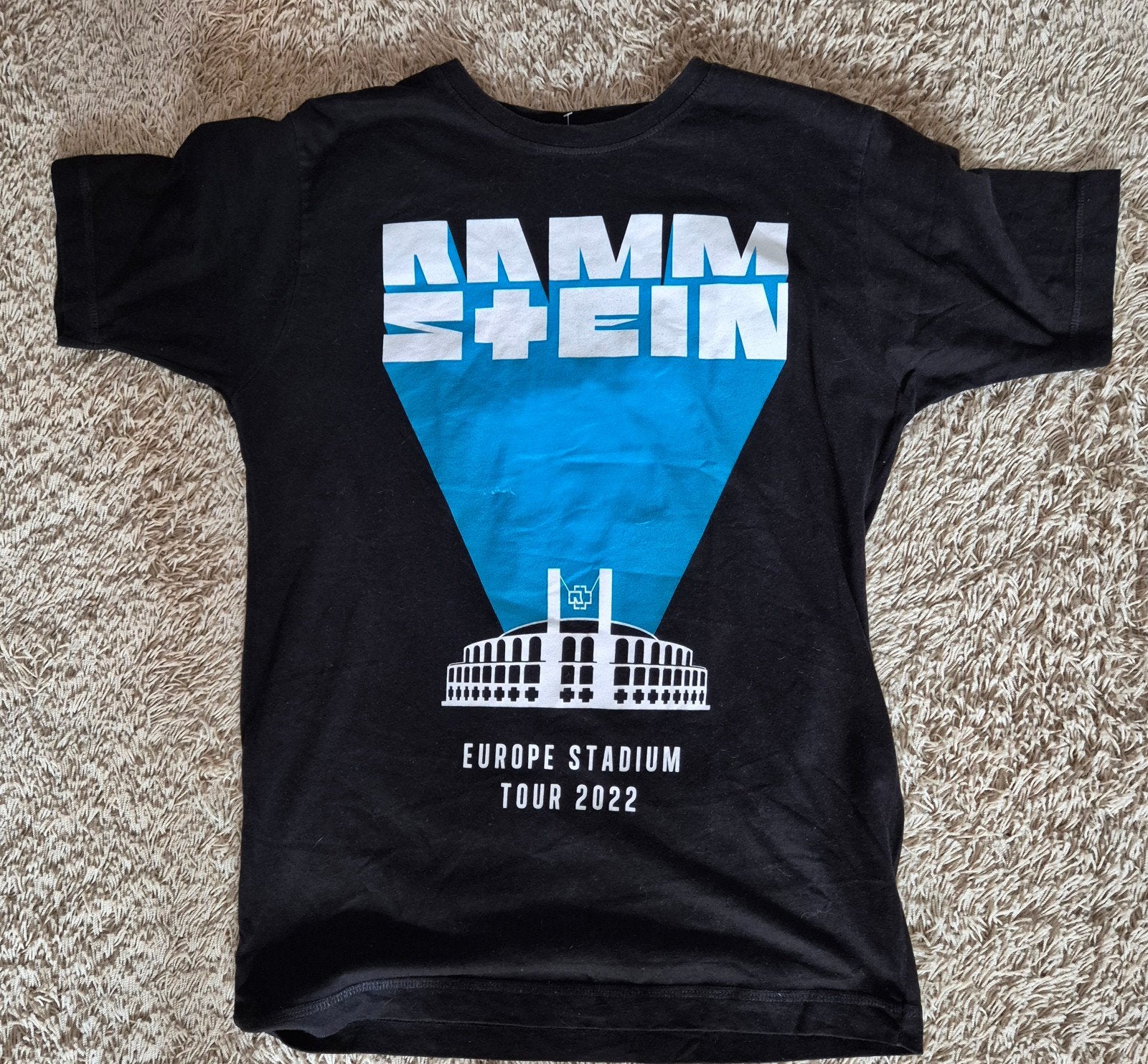 Rammstein Europe Stadium Tour 2022 T-shirt Maat M, Ophalen of Verzenden