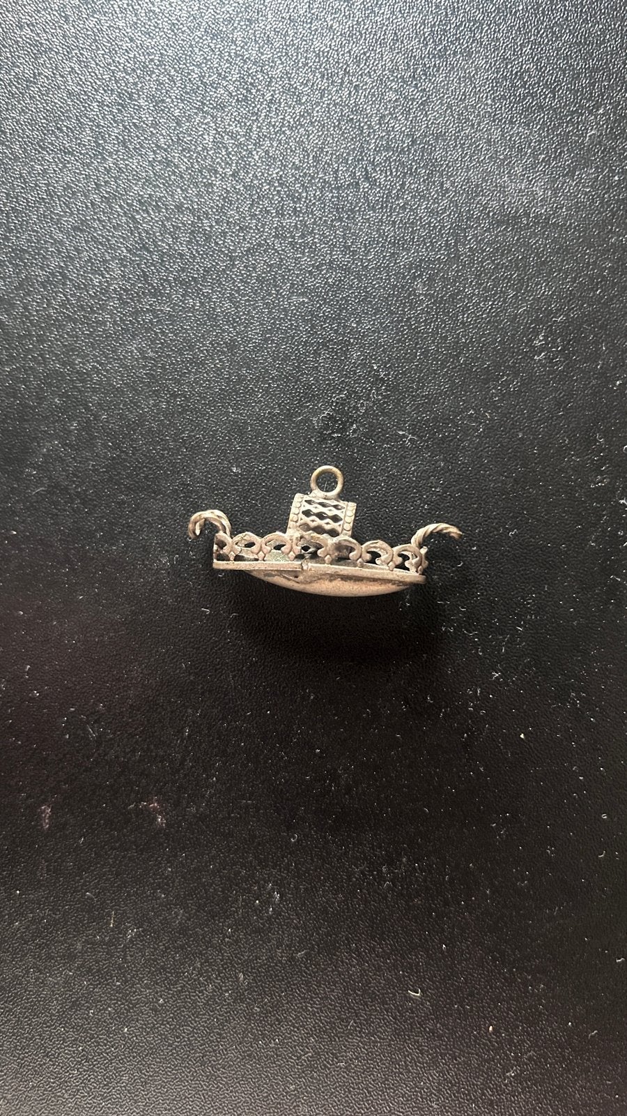 Zilveren Gondel Hanger/Bedel, Verzenden, Gebruikt, Zilver, Met hanger