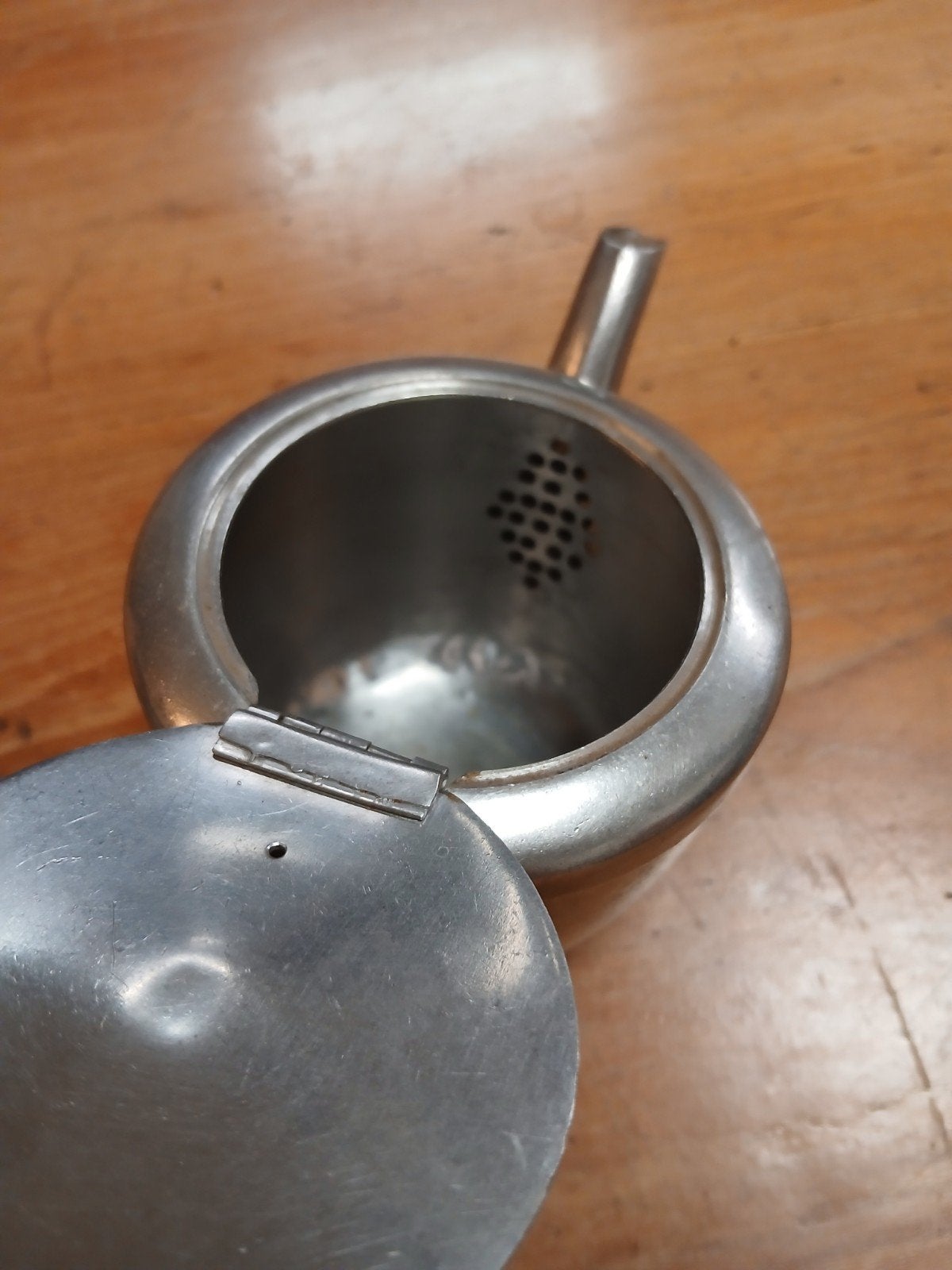 Vintage Gero Zilmeta melkkannetje- 9 cm hoog, Ophalen of Verzenden