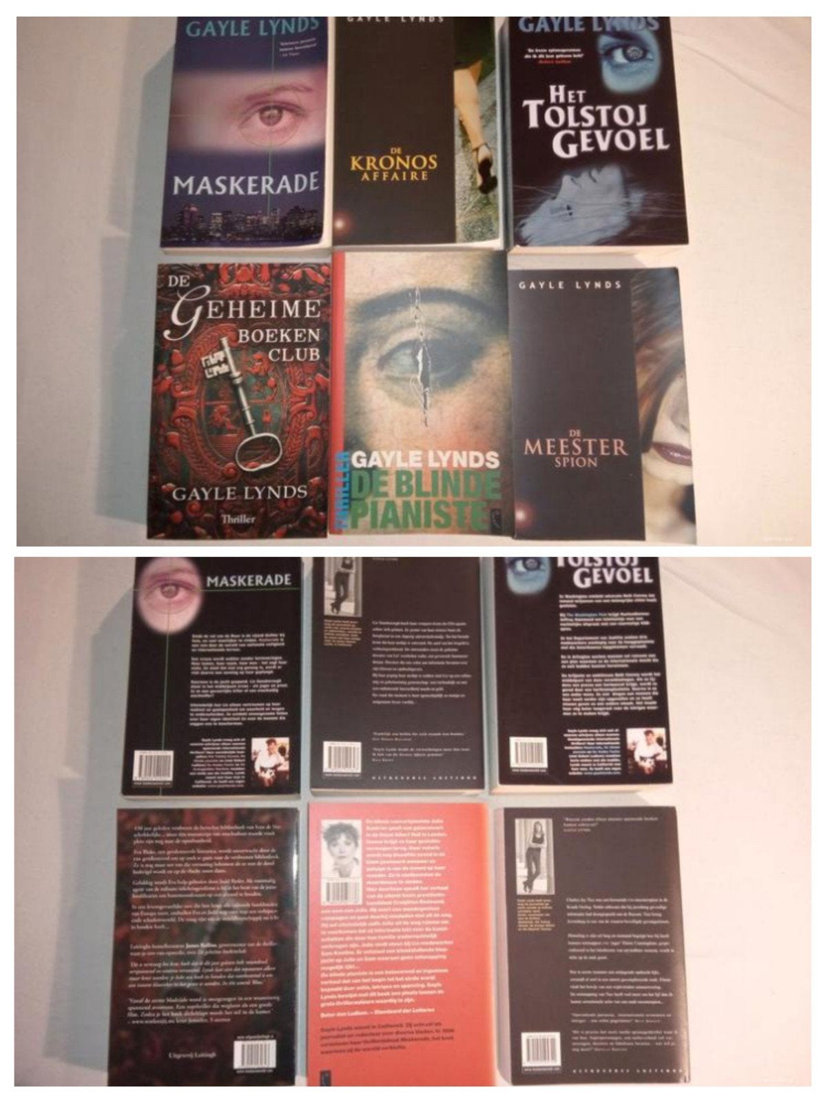 Gayle Lynds thrillers., Ophalen of Verzenden, Zo goed als nieuw, Gayle Lynds