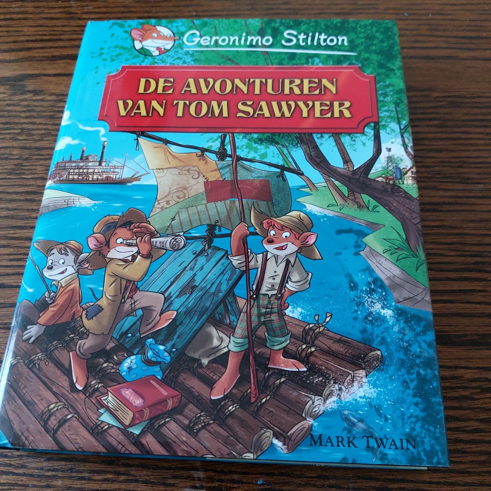 Geronimo Stilton: De Avonturen van Tom Sawyer - Gloednieuw, Boeken, Ophalen, Nieuw, Mark Twain
