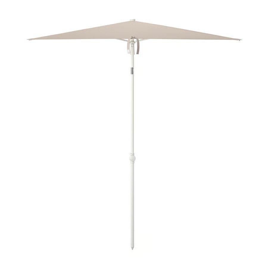 Ikea TVETÖ parasol, beige, Tuin en Terras, Parasols, Ophalen, Verstelbaar, Nieuw, 1 tot 2 meter