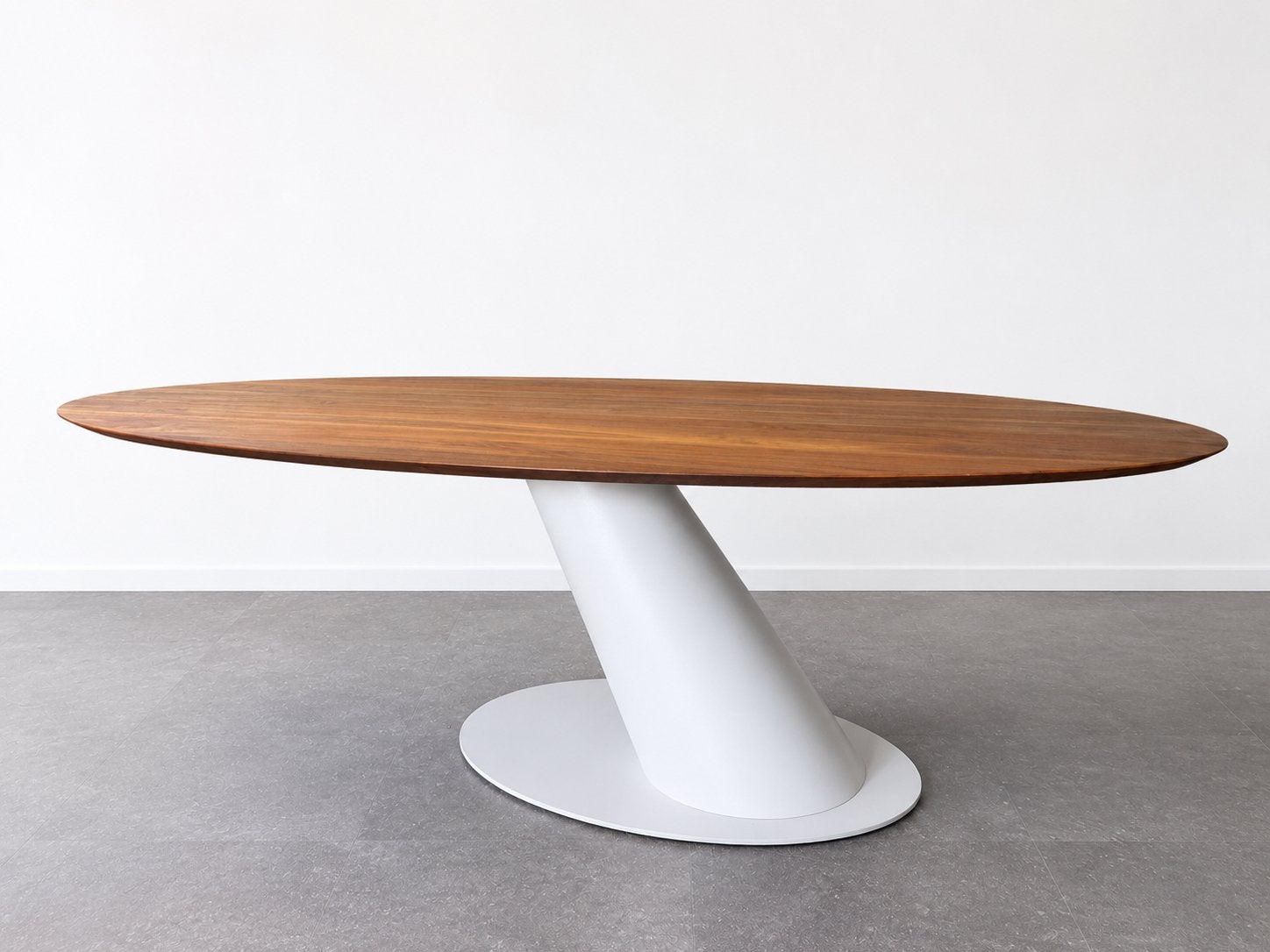 Massieve Notenhouten Eettafel 240x120 cm  Design Tafel, Huis en Inrichting, Tafels | Eettafels, Ophalen, Rechthoekig, 200 cm of meer