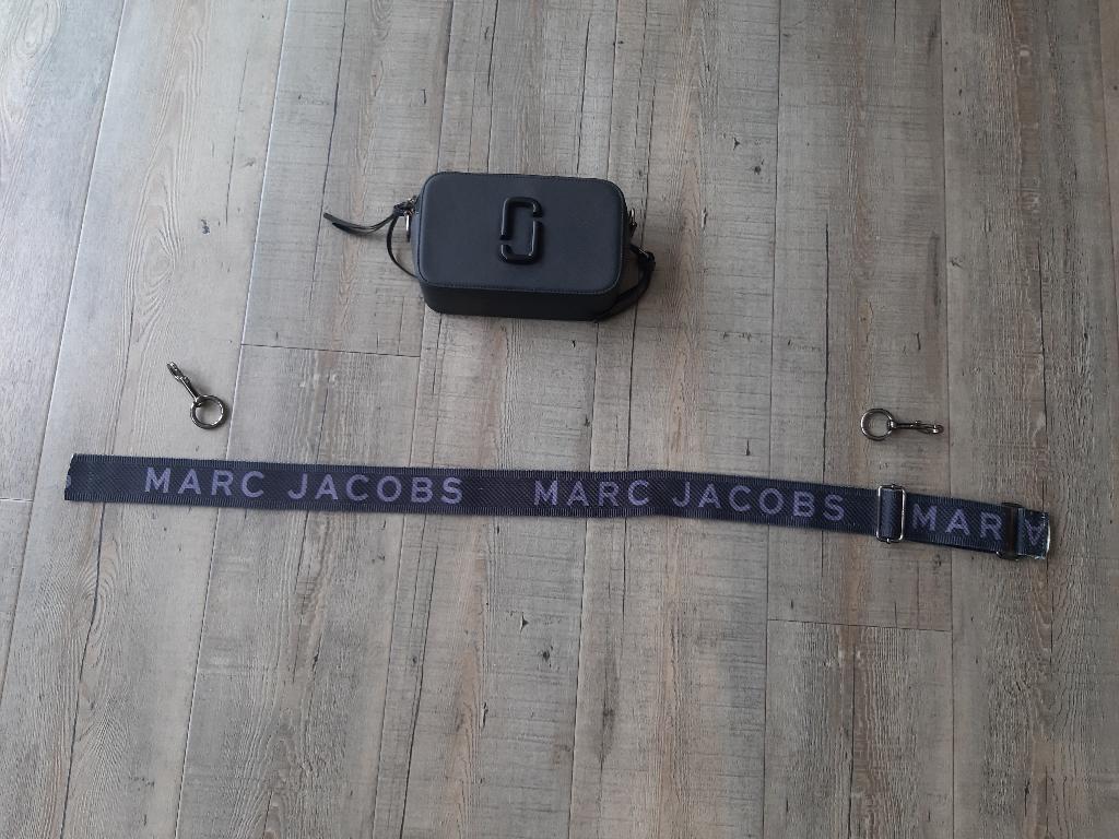 zwarte snapshot Marc Jacobs, Ophalen, Zo goed als nieuw, Zwart, Overige typen