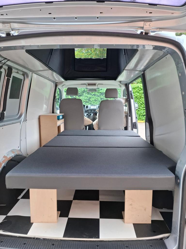 Camper bank/bed, Ophalen, Campingstoel