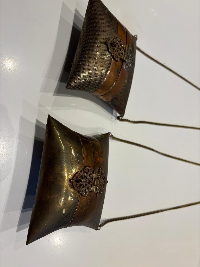 Koperen beursjes tasjes, Antiek en Kunst, Ophalen of Verzenden