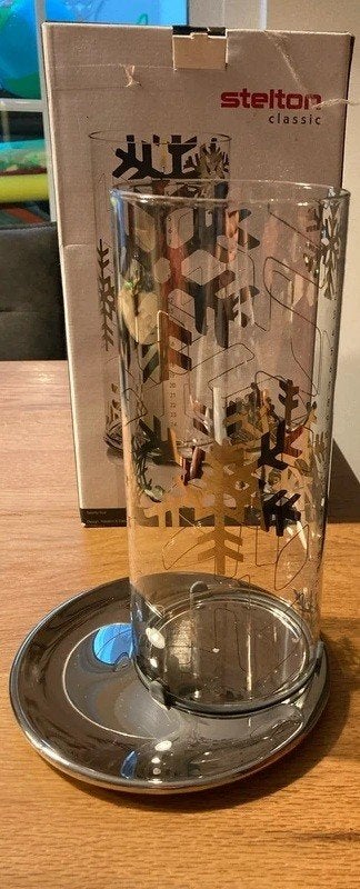 Stelton Advent windlicht, Huis en Inrichting, Woonaccessoires | Kandelaars en Kaarsen, Windlicht, Verzenden, Overige merken, 23 cm