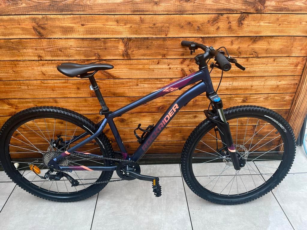 ROCKRIDER ST 120 27.5 inch meisjes mountainbike, Ophalen, Zo goed als nieuw, 26 inch of meer, Versnellingen