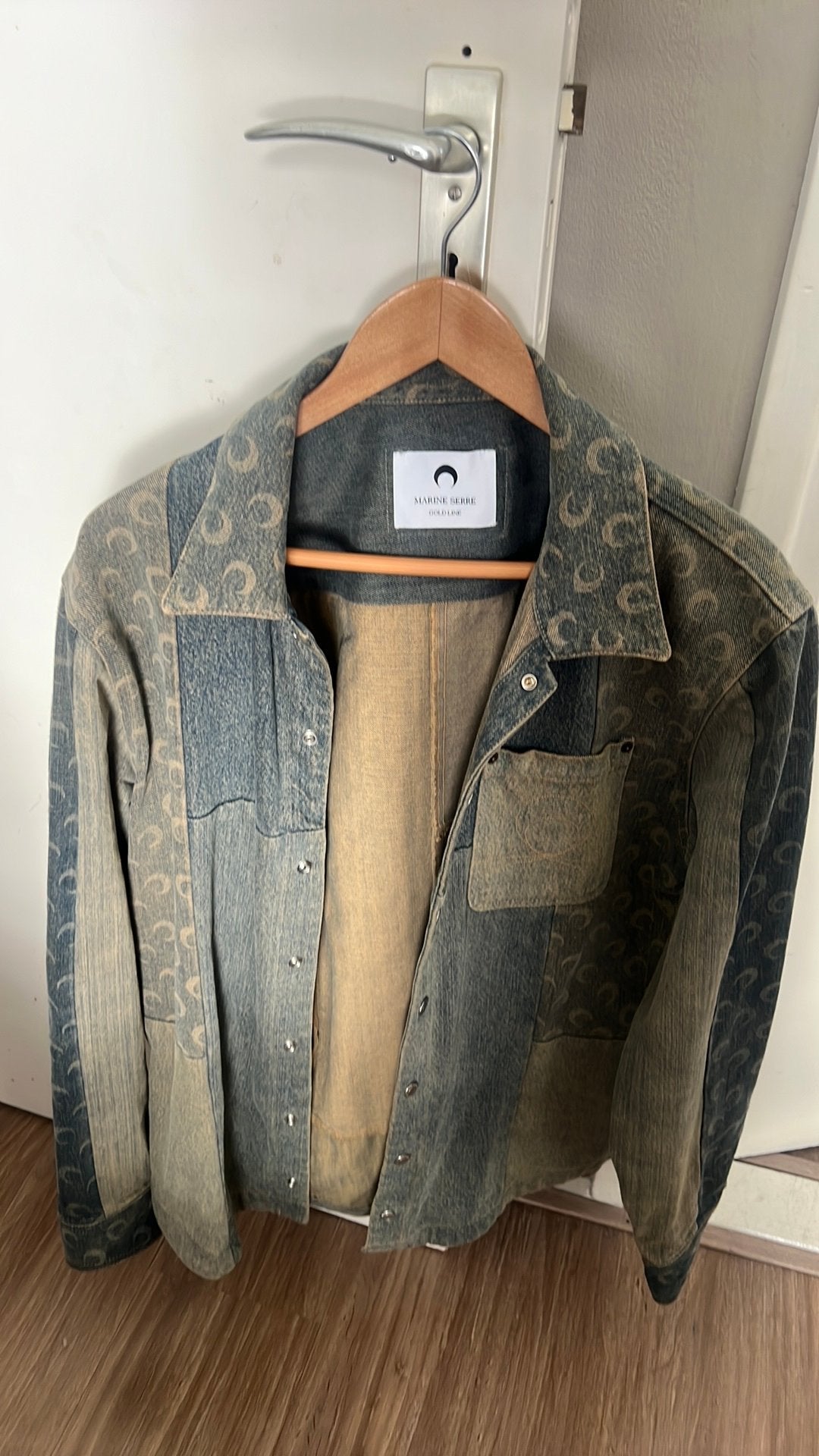 Marine serre jacket size 48, Kleding | Heren, Ophalen of Verzenden, Zo goed als nieuw, Maat 48/50 (M), Blauw