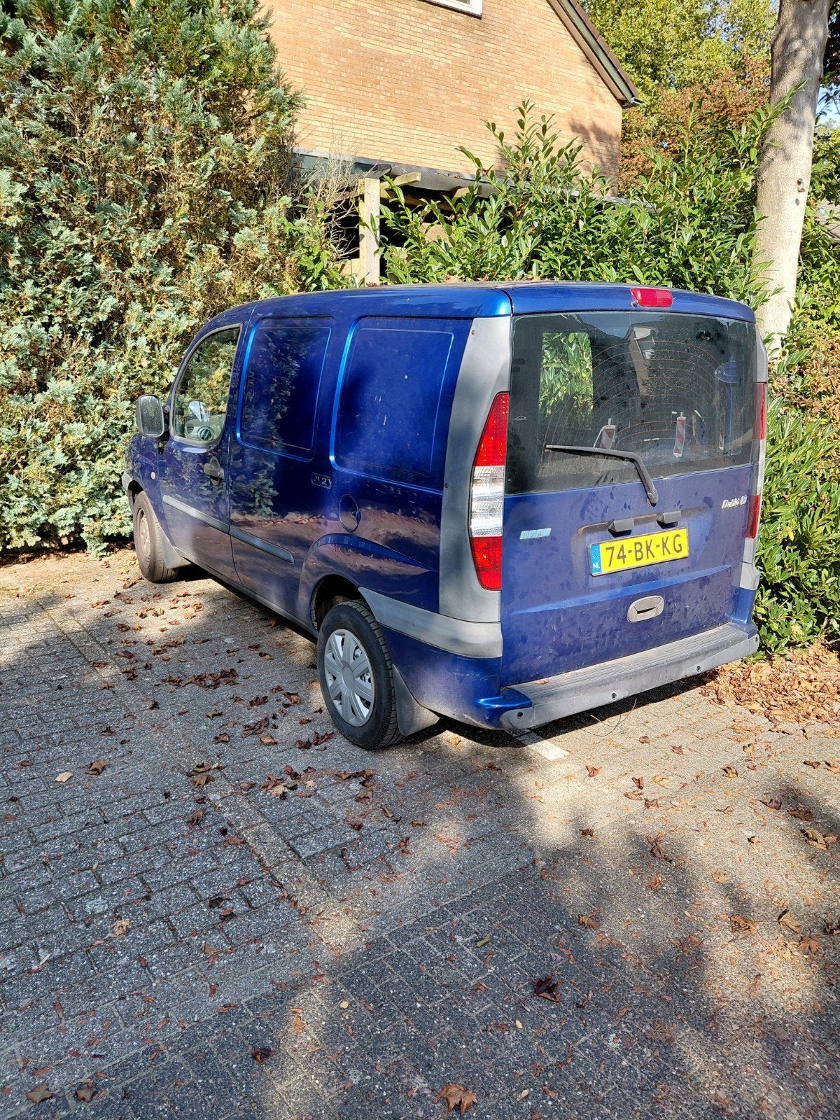 Fiat Doblo 1.9 JTD Cargo 2003, Voorwielaandrijving, 4 cilinders, 100 pk, Origineel Nederlands