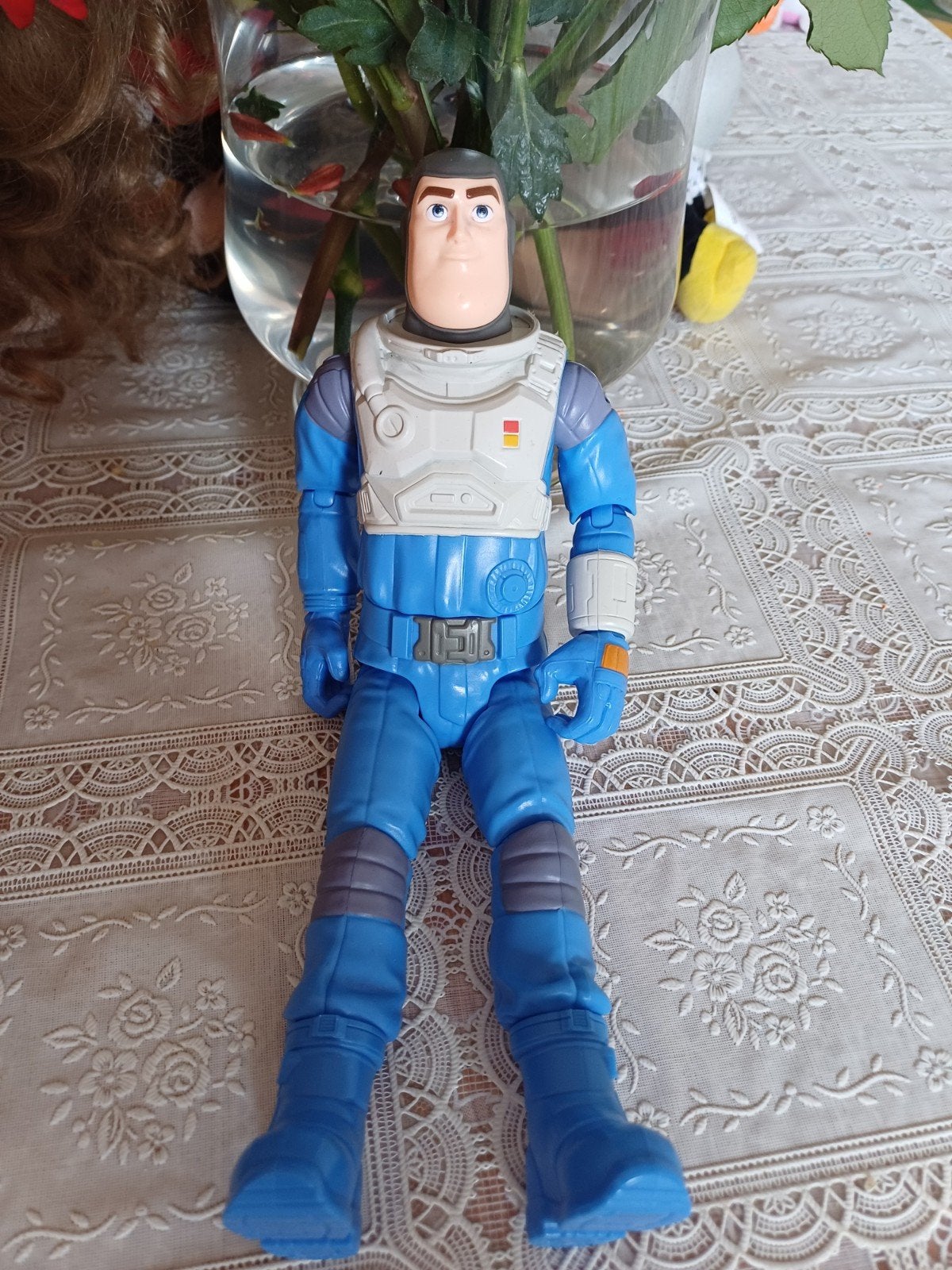 Buzz Lightyear actiefiguur - Disney Pixar Lightyear, Ophalen of Verzenden, Gebruikt