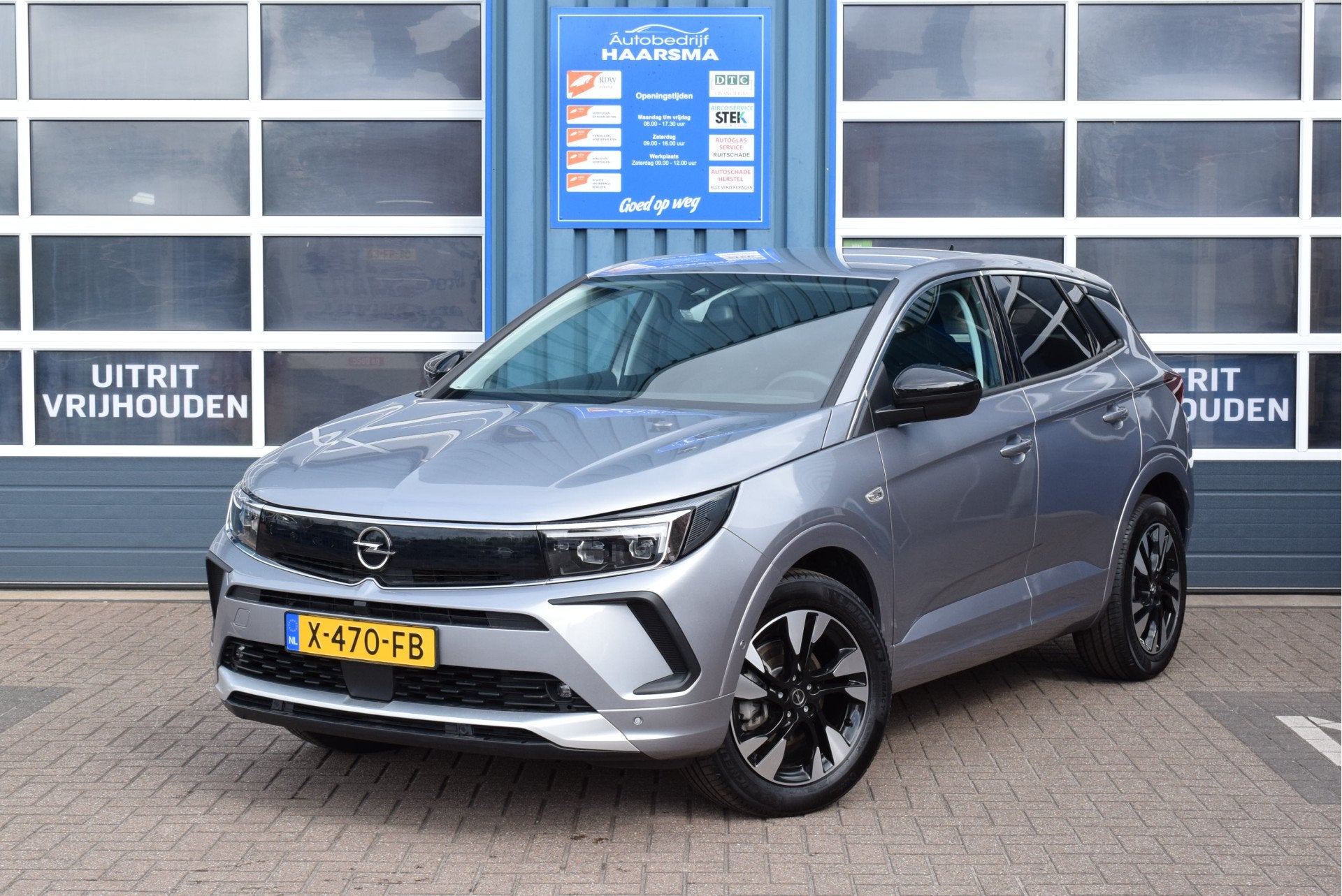 Opel Grandland 1.2 Turbo Edition Achteruitrij Camera Cruise, Auto's, Dealer onderhouden, Gebruikt, 1199 cc, Parkeersensor